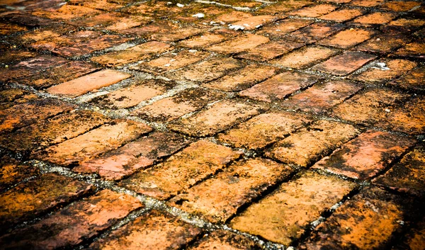 Close up of Tile bricks floor — Stock Photo, Image