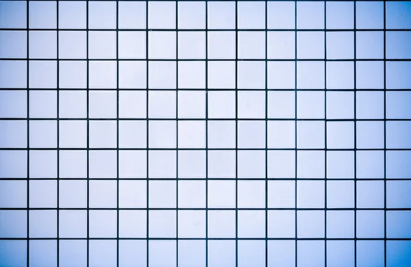 Azulejos de mosaico azul claro textura — Foto de Stock