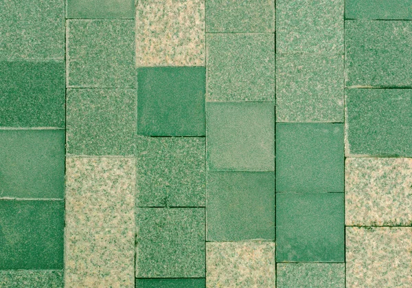 Green marble tiles texture — Stock Photo, Image