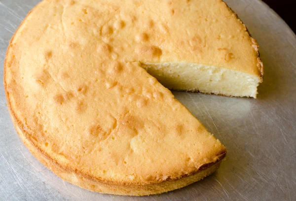 Tarta de queso, vista superior — Foto de Stock