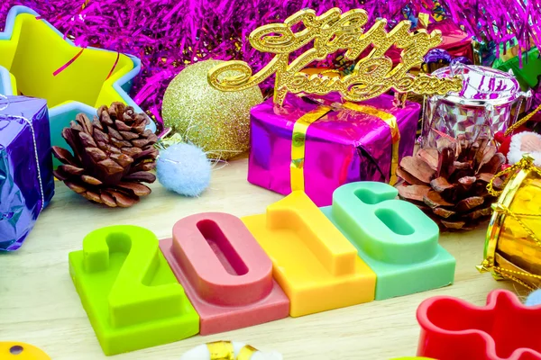 Felice anno nuovo 2016 — Foto Stock