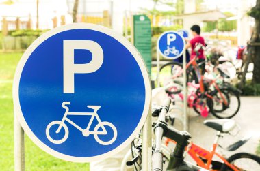 Bisiklet Park işareti Park