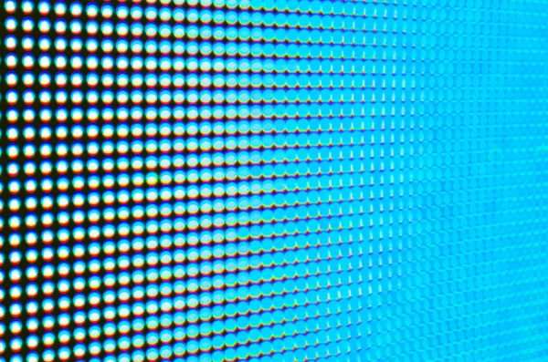 Abstrakte Unschärfe defokussierter blauer LED-Bildschirm — Stockfoto
