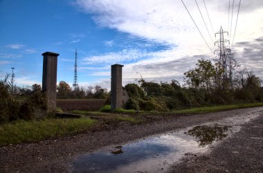 Kırsal kesimdeki bir alana erişim
