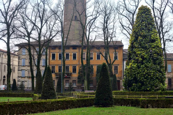 Park Mantova Italy Winter — Φωτογραφία Αρχείου