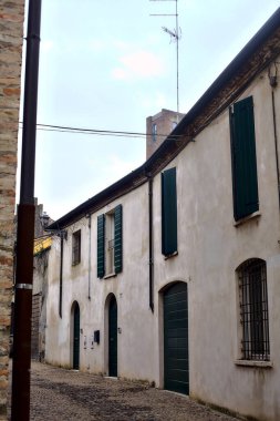 İtalya 'da bir caddede