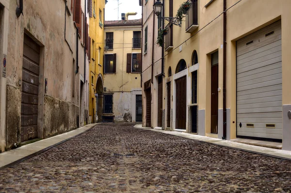 Улица Итальянском Городе — стоковое фото