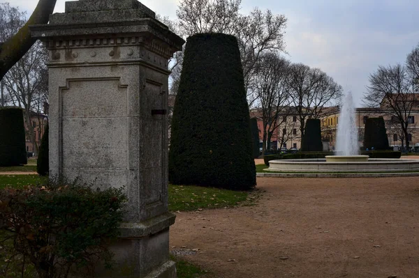 Entrada Parque Público — Fotografia de Stock