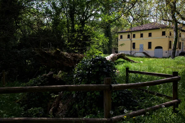 Abandoned Manor Park — Fotografia de Stock