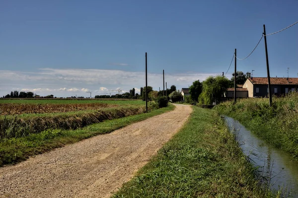 이탈리아 지역에 물줄기 — 스톡 사진
