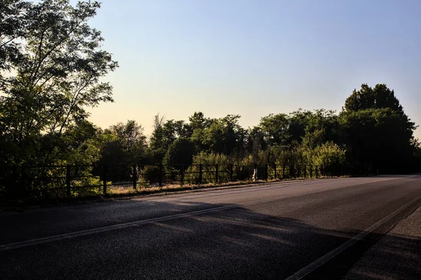 Ponte Campagna Tramonto — Foto Stock