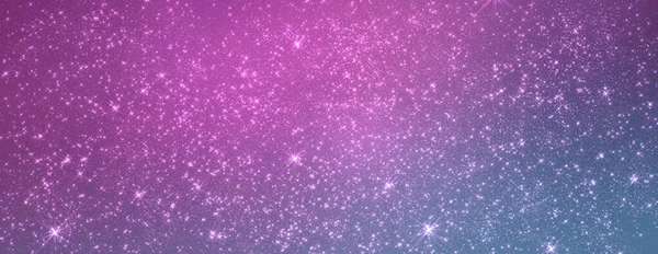 Fundo Festivo Brilhante Roxo Azul Brilhante Com Muitas Pequenas Estrelas — Fotografia de Stock