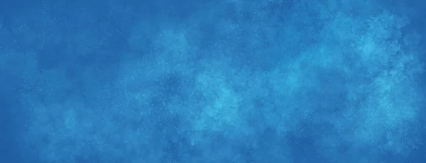 Синий Простой Богатый Облачный Пестрый Стильный Фон Баннеров Открыток Брошюр — стоковое фото