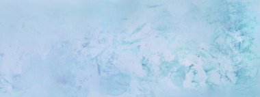 Sancaklar, kartlar, broşürler, broşürler vs. için suluboya mavi zarif, basit, ilkel bir arkaplan. Evrensel zemin, narin ve düzenli, üniformalı, boya lekeli.