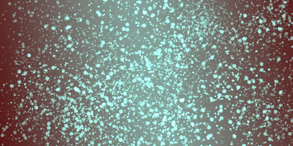 Абстрактный Пятнистый Ярко Затемненный Фон Падающим Снегом Бирюзового Цвета Универсальный — стоковое фото