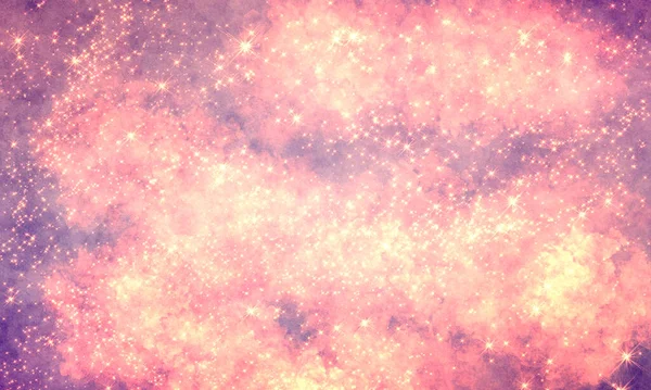 Magenta Rosa Sternenübersät Hellen Raum Einfachen Primitiven Hintergrund Universelle Festliche — Stockfoto