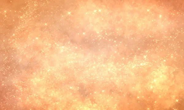 Orangefarbener Stern Spangled Hellen Raum Einfache Primitive Hintergrund Universelle Festliche — Stockfoto