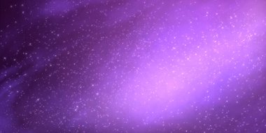 Mor, parlak, soyut, parlak, zarif arkaplan ve küçük yıldızlar. Web ve baskılar için basit bir tatil arkaplanı
