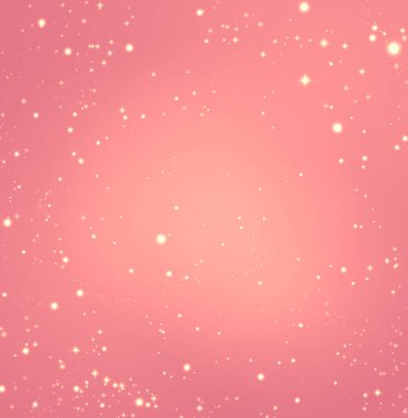 yıldızlı ve metin için yeri olan harika romantik pembe parlak arka plan