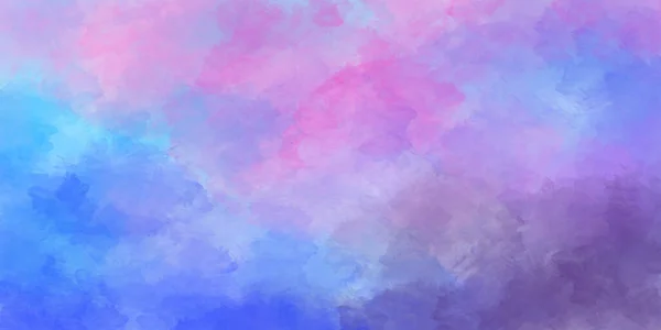 Красивий Яскраво Синій Пурпуровий Змішаний Художній Фон Плямами Фарби Градієнтом — стокове фото