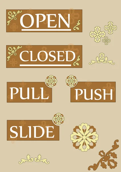 Açık ve kapalı iki