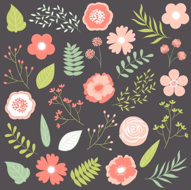 pastel düğün çiçekleri