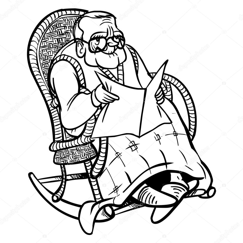 Funny Cartoon Granddad Vector Illustration Stock Vector Image By C Museyushaya Funny Cartoon Granddad Vector Illustration Stock Vector Image By C Museyushaya