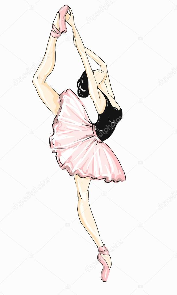 Featured image of post Dibujo Bailarina Vector Una l nea de dibujo de la imagen de silueta de mujer embarazada feliz de madre ilustraci n vectorial dise o de simplicidad