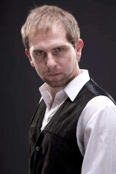 Portrait of a man with suit — Stock Photo, Image