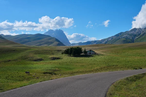 Racollo Refuge Plain Campo Imperatore Abruzzo — Stock Photo, Image