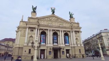 lviv Opera Binası Şehir Seyahat Hızı