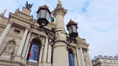 lviv Opera Binası Şehir Seyahati