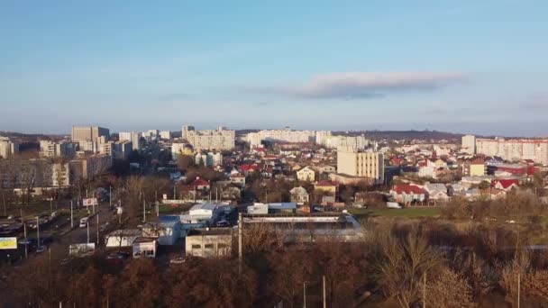 Львівське місто. Україна. Старе єврозове місто — стокове відео