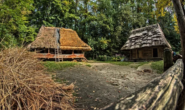 Старый деревенский дом — стоковое фото