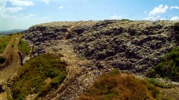 Vertedero de basura — Vídeos de Stock