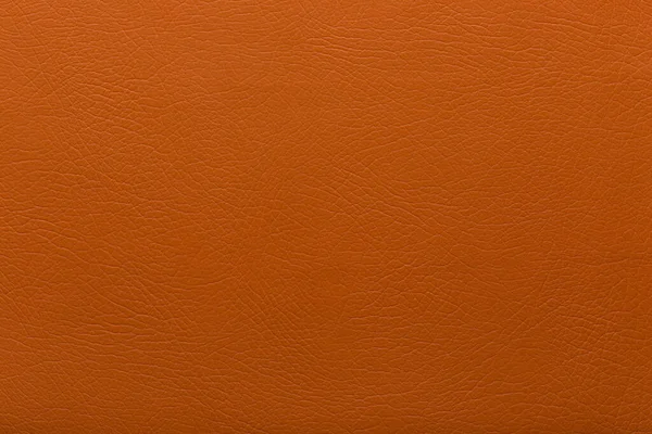 Pomerančová Umělá Kožená Textura Slabě Vyjádřeným Reliéfem Pro Pozadí Design — Stock fotografie