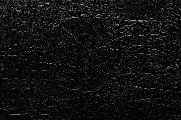 Textura Couro Artificial Preto Com Gravação Pronunciada Textura Para Fundo — Fotografia de Stock