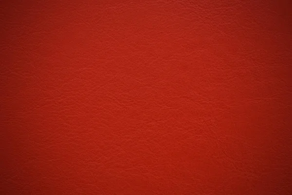 Red Artificial Leather Vignetting Pronounced Embossed — Stock Photo, Image