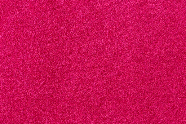 Textura Textil Roja Alizarin Boucle Superficie Pelusa Primer Plano — Foto de Stock