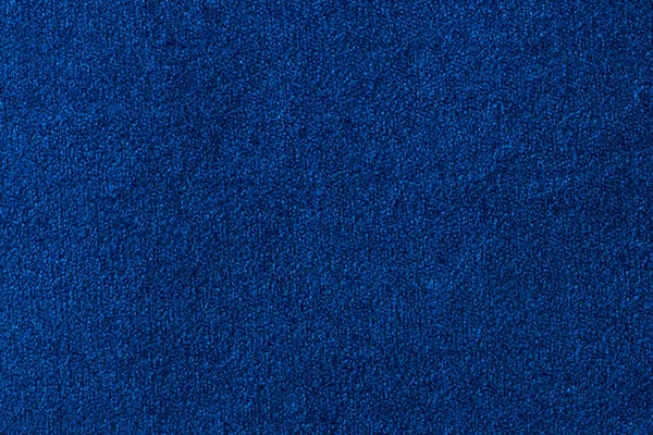 Textura Textil Azul Marino Boucle Superficie Pelusa Primer Plano — Foto de Stock