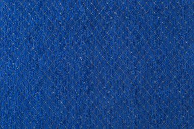 Arkaplan ve tasarım için mavi tekstil dokusu