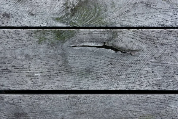 Textura Superficie Gris Viejas Tablas Envejecidas Blanqueadas Con Excrementos Aves — Foto de Stock