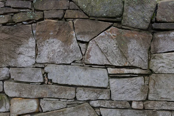 Pared Piedra Natural Astillada Textura Para Fondo Diseño Albañilería Poligonal — Foto de Stock