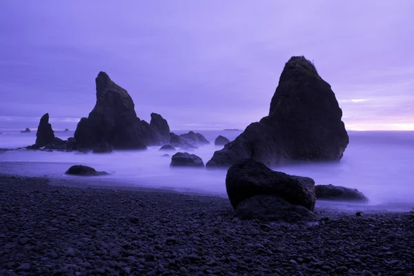 Sunset at Ruby Beach — Stock Photo, Image