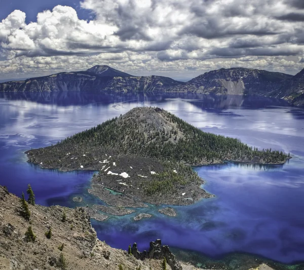 Lago del cráter — Foto de Stock