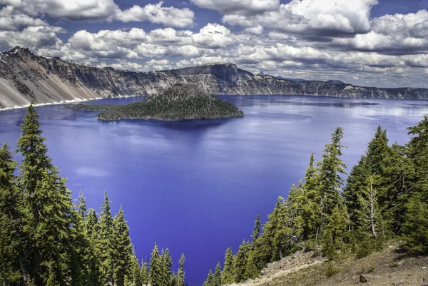 Lago del cráter — Foto de Stock