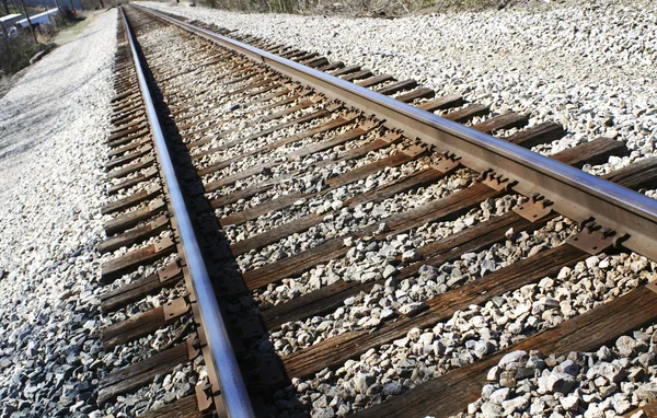 Railroad tracks — Stock Photo, Image