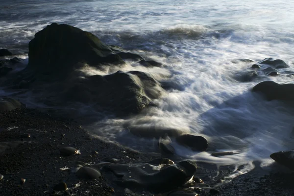 Marea a spiaggia di rubino — Foto Stock