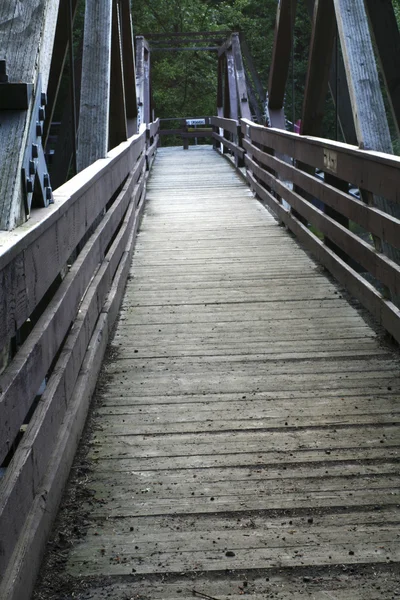 Trail bridge — Stock Photo, Image