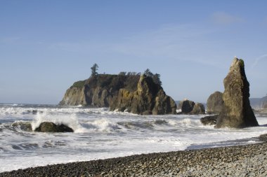 Dalgalar ve seastacks